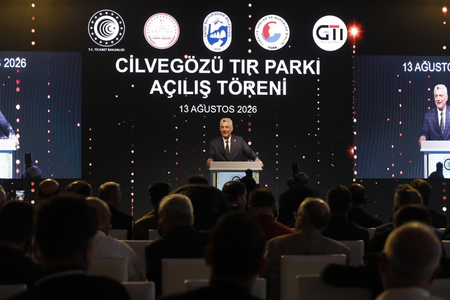 Ticaret Bakanımız Sayın Ömer BOLAT, Cilvegözü Tır Parkı Açılışını Gerçekleştirdi.